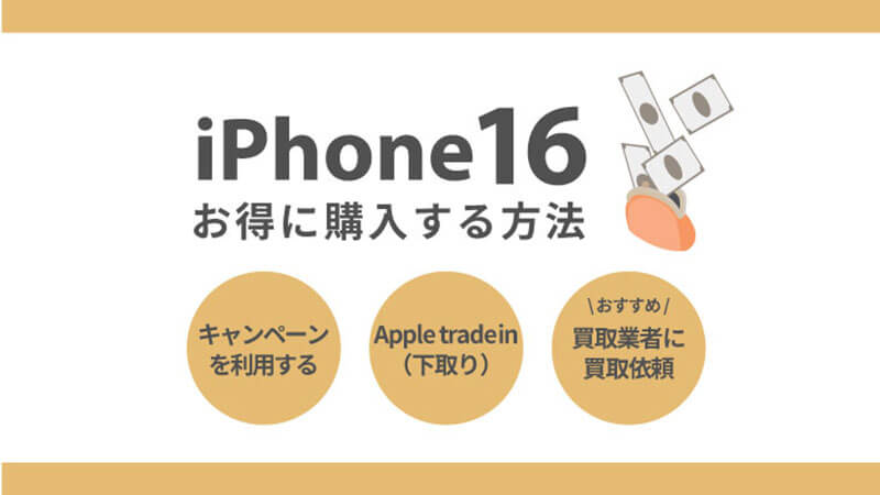 iPhone16 お得に購入 方法